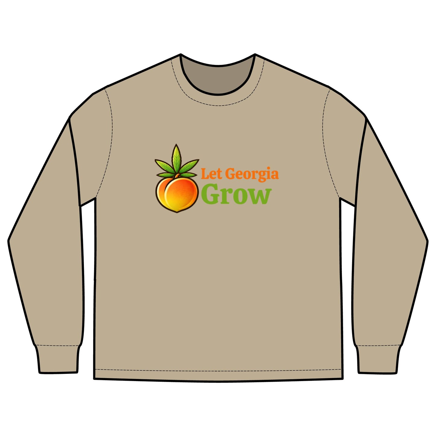 Men's Heavy Faded Long Sleeve Tee