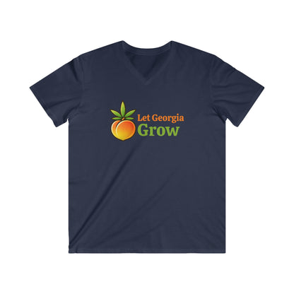 Men's Fitted V-Neck Tee