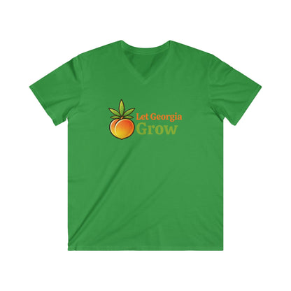 Men's Fitted V-Neck Tee