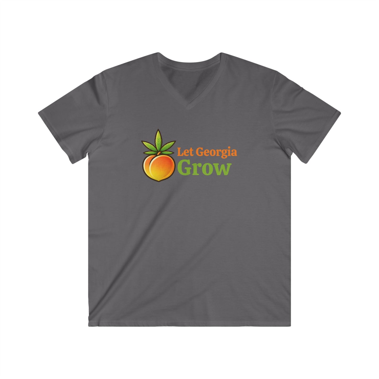Men's Fitted V-Neck Tee