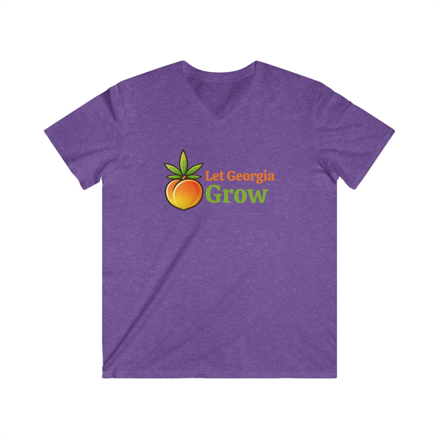 Men's Fitted V-Neck Tee