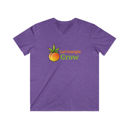 Men's Fitted V-Neck Tee