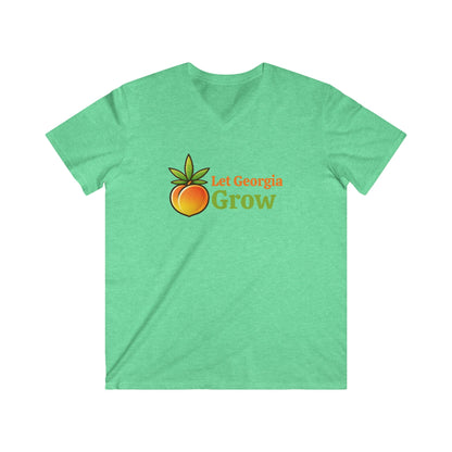 Men's Fitted V-Neck Tee